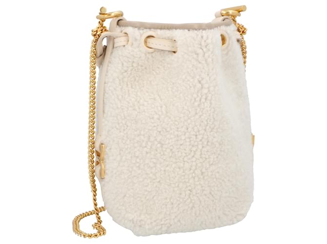 Borsa a secchiello micro Marcie beige di Chloé Marrone - vista 2