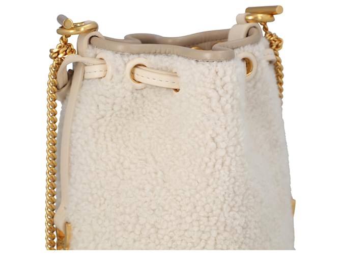 Borsa a secchiello micro Marcie beige di Chloé Marrone - vista 4