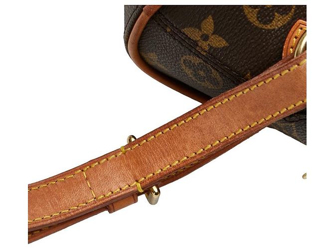 Zaino Ellipse Monogram Louis Vuitton in pelle PVC marrone - vista 5