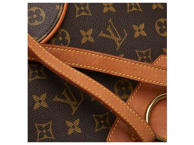 Zaino Ellipse Monogram Louis Vuitton in pelle PVC marrone - vista 6