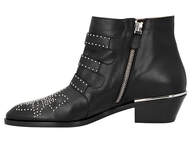 Botines Chloé Susanna negros - vista 2