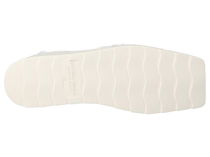 Wedge espadrillas Stretch di Bottega Veneta Bianco - vista 4