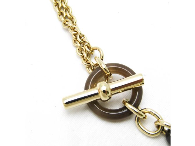 Chaîne d'ancre Collana pendente Chaine d'Ancre Dre di Hermès Marrone D'oro - vista 5