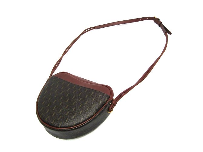 Borsa a spalla in pelle marrone Yves Saint Laurent - vista 2