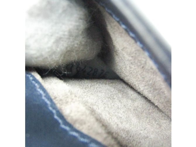 Bottega Veneta Intrecciato Mini Double Face Clutch e Borsa a Spalla Blu navy - vista 11