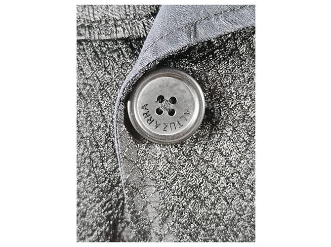 Trench Altuzarra Estampado Pitón Negro - vista 4