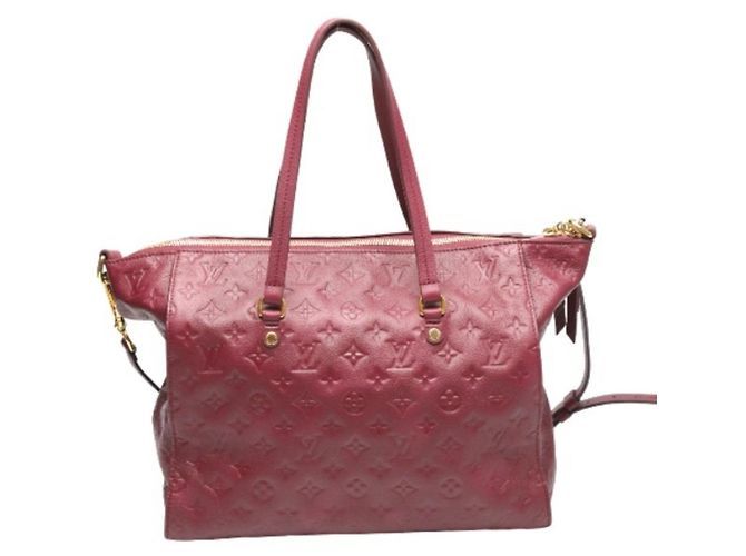 Borsa a mano Lumineuse Louis Vuitton Rosso - vista 2