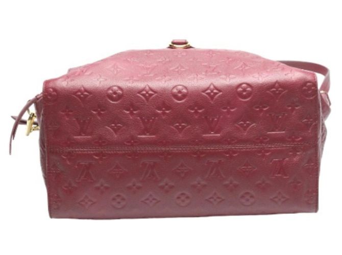 Borsa a mano Lumineuse Louis Vuitton Rosso - vista 3