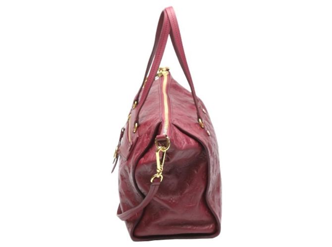 Borsa a mano Lumineuse Louis Vuitton Rosso - vista 6
