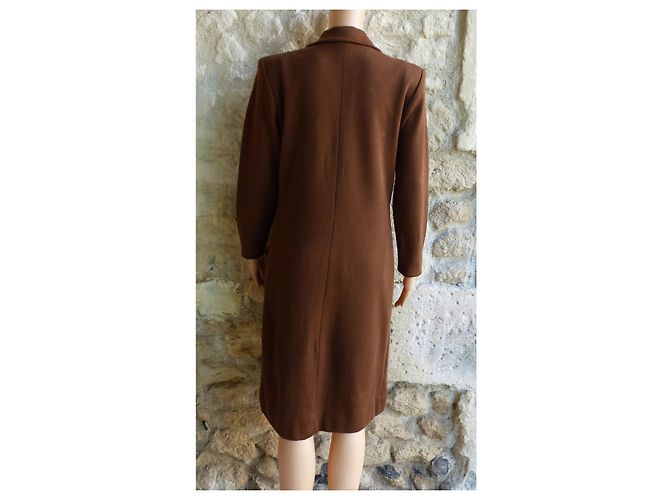 Yves Saint Laurent Wollkleid Braun - Ansicht 4