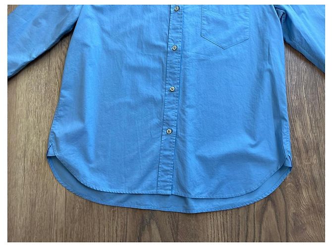 Camisa Isabel Marant de algodón azul - vista 6