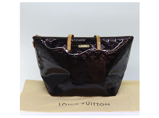 LOUIS VUITTON Tote Bag Bellevue GM Monogram Vernis Amarante M93589 Auth yk14250 Bordeaux - Ansicht 12