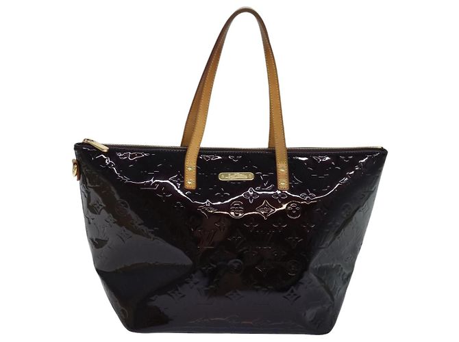 LOUIS VUITTON Tote Bag Bellevue GM Monogram Vernis Amarante M93589 Auth yk14250 Bordeaux - Ansicht 13