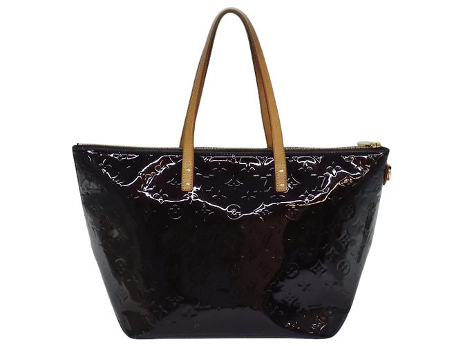 LOUIS VUITTON Tote Bag Bellevue GM Monogram Vernis Amarante M93589 Auth yk14250 Bordeaux - Ansicht 2