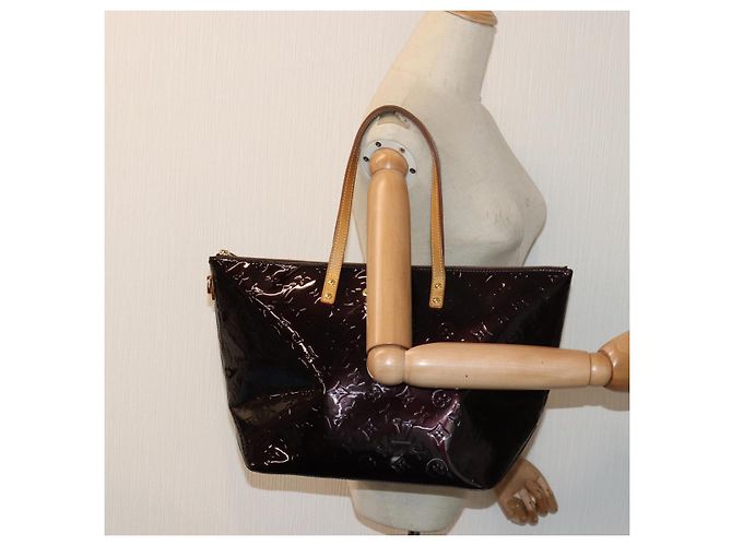 LOUIS VUITTON Tote Bag Bellevue GM Monogram Vernis Amarante M93589 Auth yk14250 Bordeaux - Ansicht 23