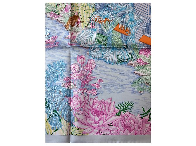 Hermès Faubourg Tropical Schal - Ansicht 10