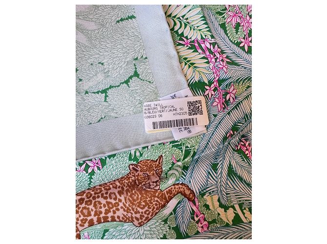 Hermès Faubourg Tropical Schal - Ansicht 11