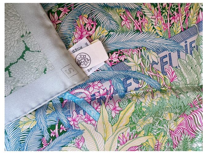 Hermès Faubourg Tropical Schal - Ansicht 12