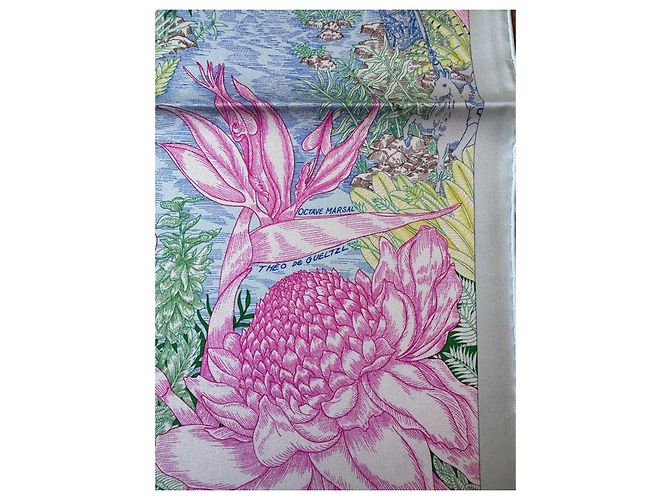 Hermès Faubourg Tropical Schal - Ansicht 4