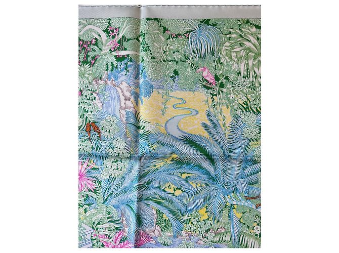 Hermès Faubourg Tropical Schal - Ansicht 8