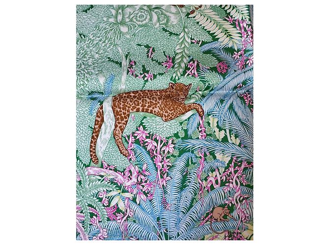 Hermès Faubourg Tropical Schal - Ansicht 9