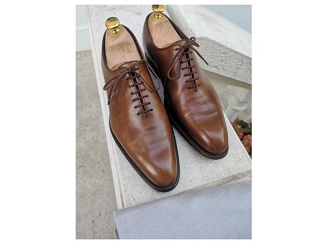 J.M. WESTON Flore 402 Scarpe stringate in pelle marrone - vista 2