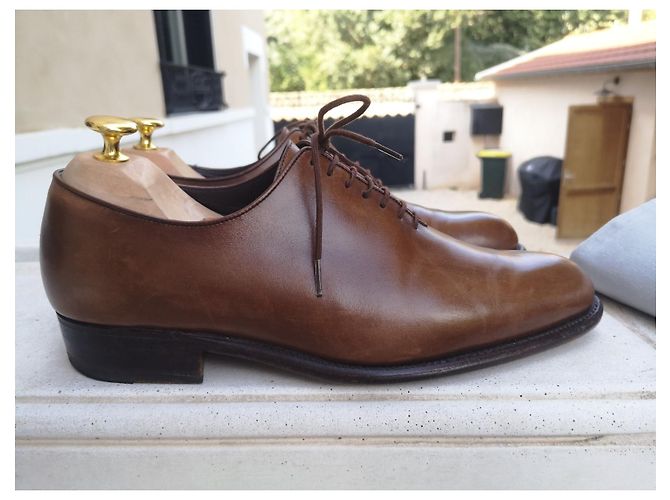 J.M. WESTON Flore 402 Scarpe stringate in pelle marrone - vista 6