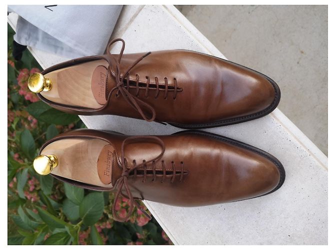 J.M. WESTON Flore 402 Scarpe stringate in pelle marrone - vista 8