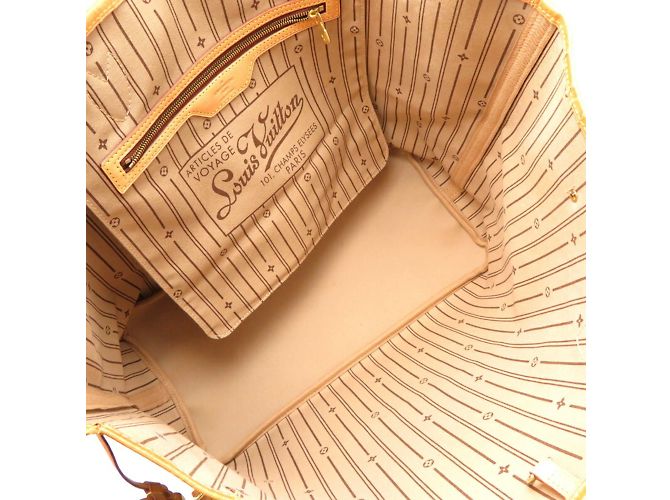 Neverfull GM Tote Bag mit Louis Vuitton-Initialen Braun Monogramm - Ansicht 6