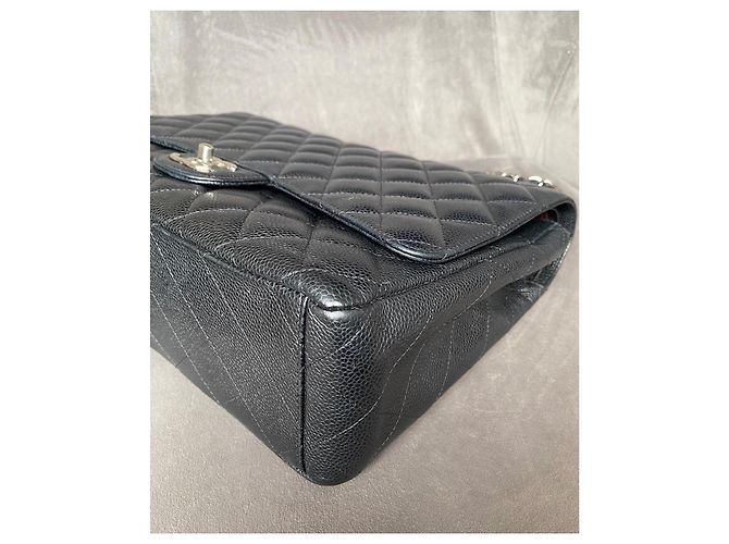 Chanel Borsa Maxi Double Flap Classica / Senza Tempo Nero - vista 12