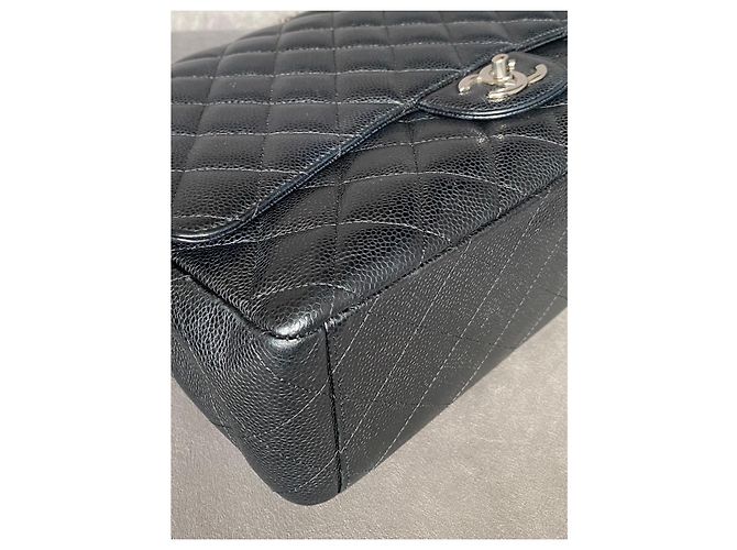 Chanel Borsa Maxi Double Flap Classica / Senza Tempo Nero - vista 13