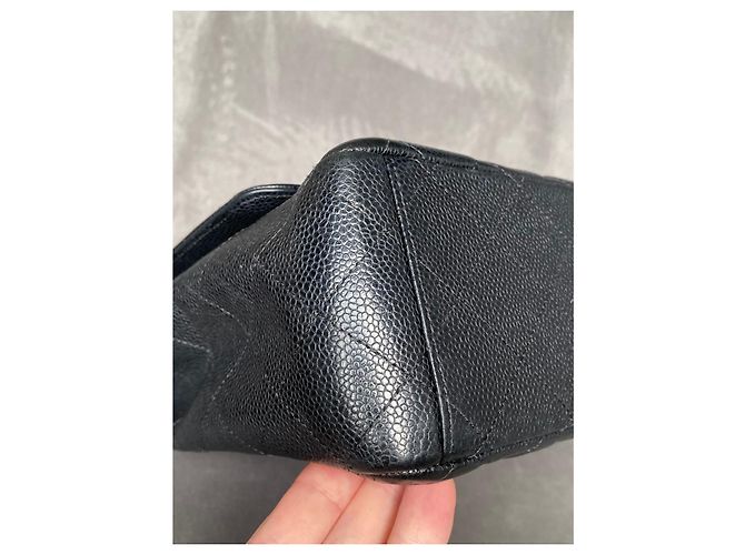 Chanel Borsa Maxi Double Flap Classica / Senza Tempo Nero - vista 14