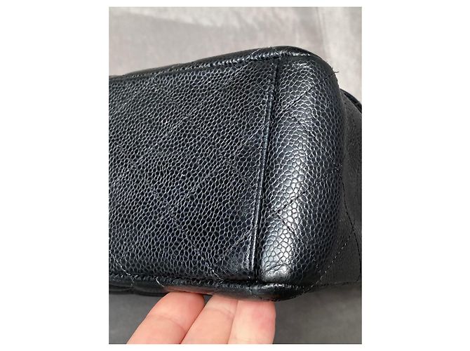 Chanel Borsa Maxi Double Flap Classica / Senza Tempo Nero - vista 15