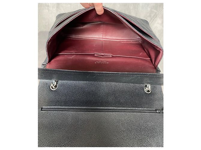 Chanel Borsa Maxi Double Flap Classica / Senza Tempo Nero - vista 19