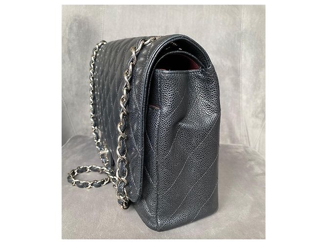 Chanel Borsa Maxi Double Flap Classica / Senza Tempo Nero - vista 9