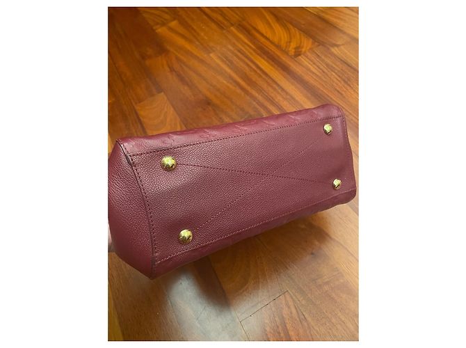 Bolsa Louis Vuitton Montaigne Rosa em couro de bezerro MM - vista 3