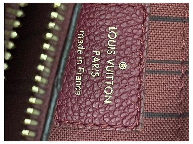 Bolsa Louis Vuitton Montaigne Rosa em couro de bezerro MM - vista 4