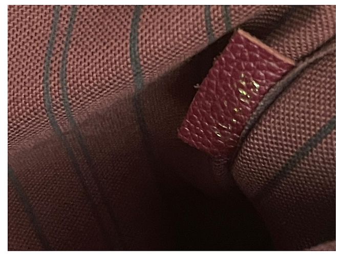 Bolsa Louis Vuitton Montaigne Rosa em couro de bezerro MM - vista 6