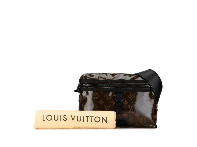 Borsa a Spalla Grace PM Monogramma Louis Vuitton Marrone Nero - vista 10