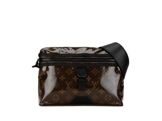 Borsa a Spalla Grace PM Monogramma Louis Vuitton Marrone Nero - vista 2