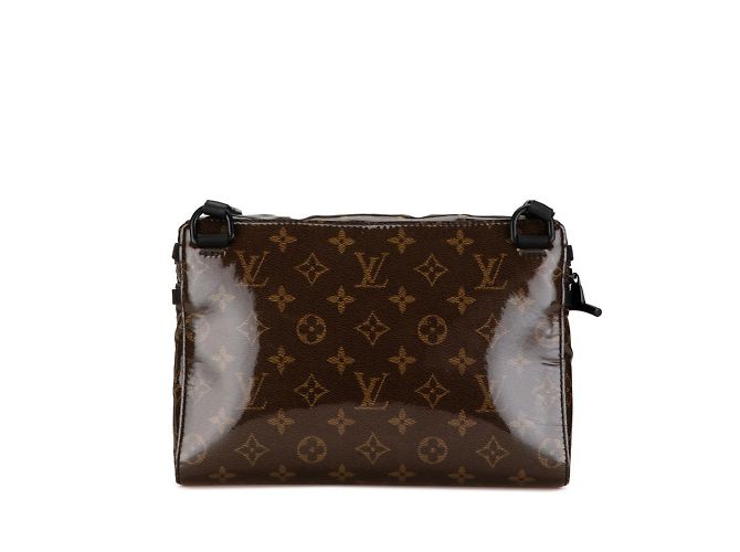 Borsa a Spalla Grace PM Monogramma Louis Vuitton Marrone Nero - vista 4