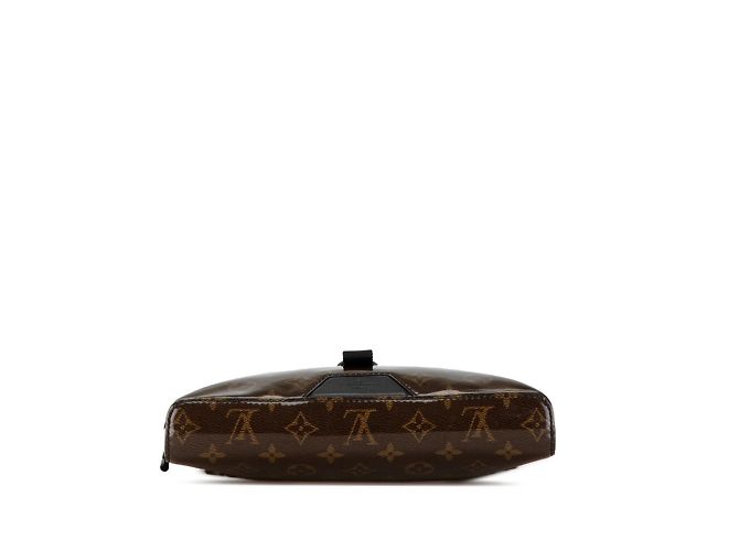 Borsa a Spalla Grace PM Monogramma Louis Vuitton Marrone Nero - vista 5