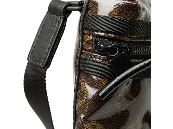 Borsa a Spalla Grace PM Monogramma Louis Vuitton Marrone Nero - vista 6