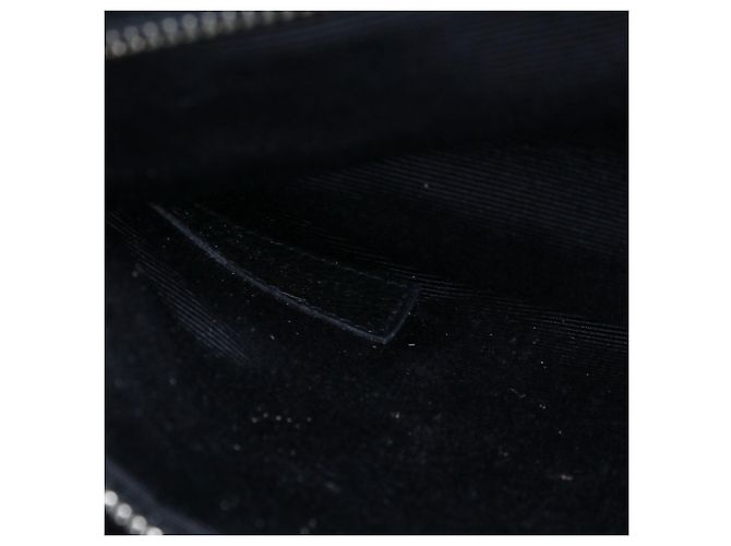 SAINT LAURENT - Borsa Saint Laurent Rive Gauche in pelle nera e camoscio Nero - vista 11