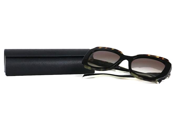 PRADA - Occhiali da sole Prada in plastica nera Nero - vista 7