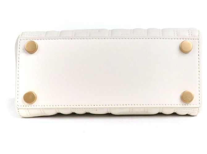 BALMAIN - Bolsa de ombro Balmain B-Buzz 22 em couro liso branco - vista 4