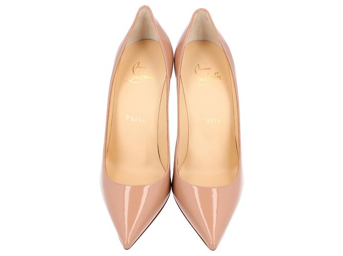 Christian Louboutin Kate Beige Marrone - vista 3