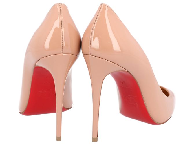 Christian Louboutin Kate Beige Marrone - vista 5