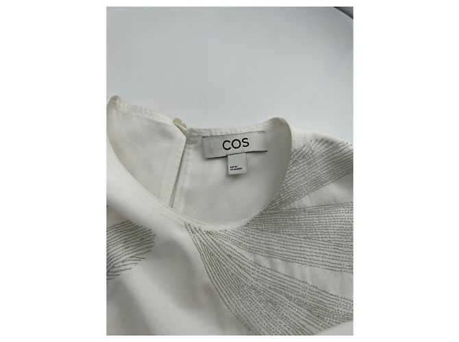 Cos tops T.Internacional XS Lino Blanco - vista 5