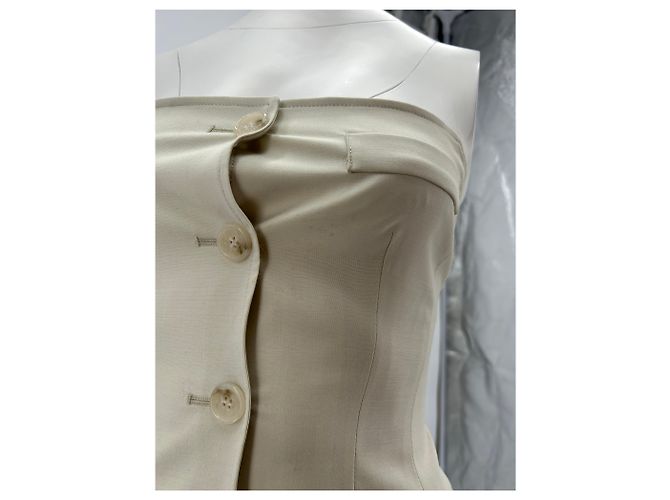 Autre Marque LVIR tops T.International S Wool Crudo - vista 5